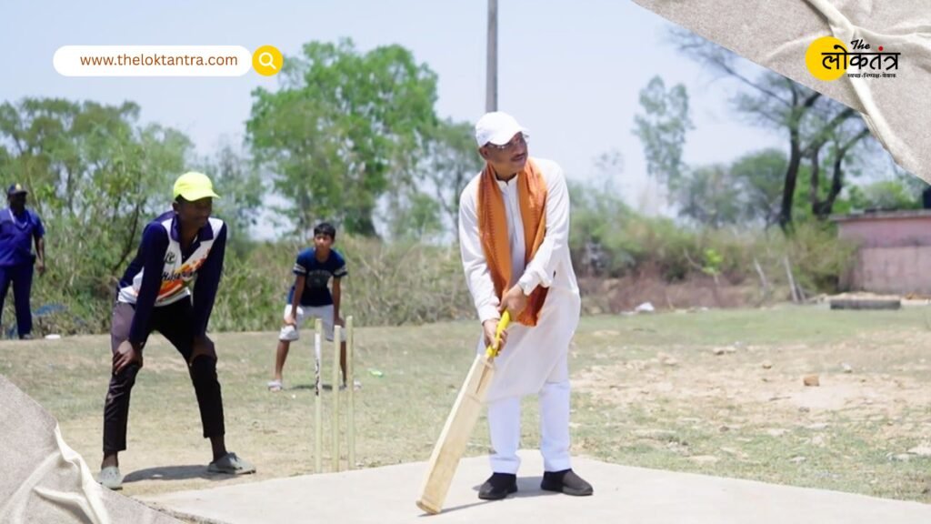CM Vishnu Deo Sai's Surprise Visit During 'Sushasan Tihar' 2026: Wins Hearts by Playing Cricket in the Village