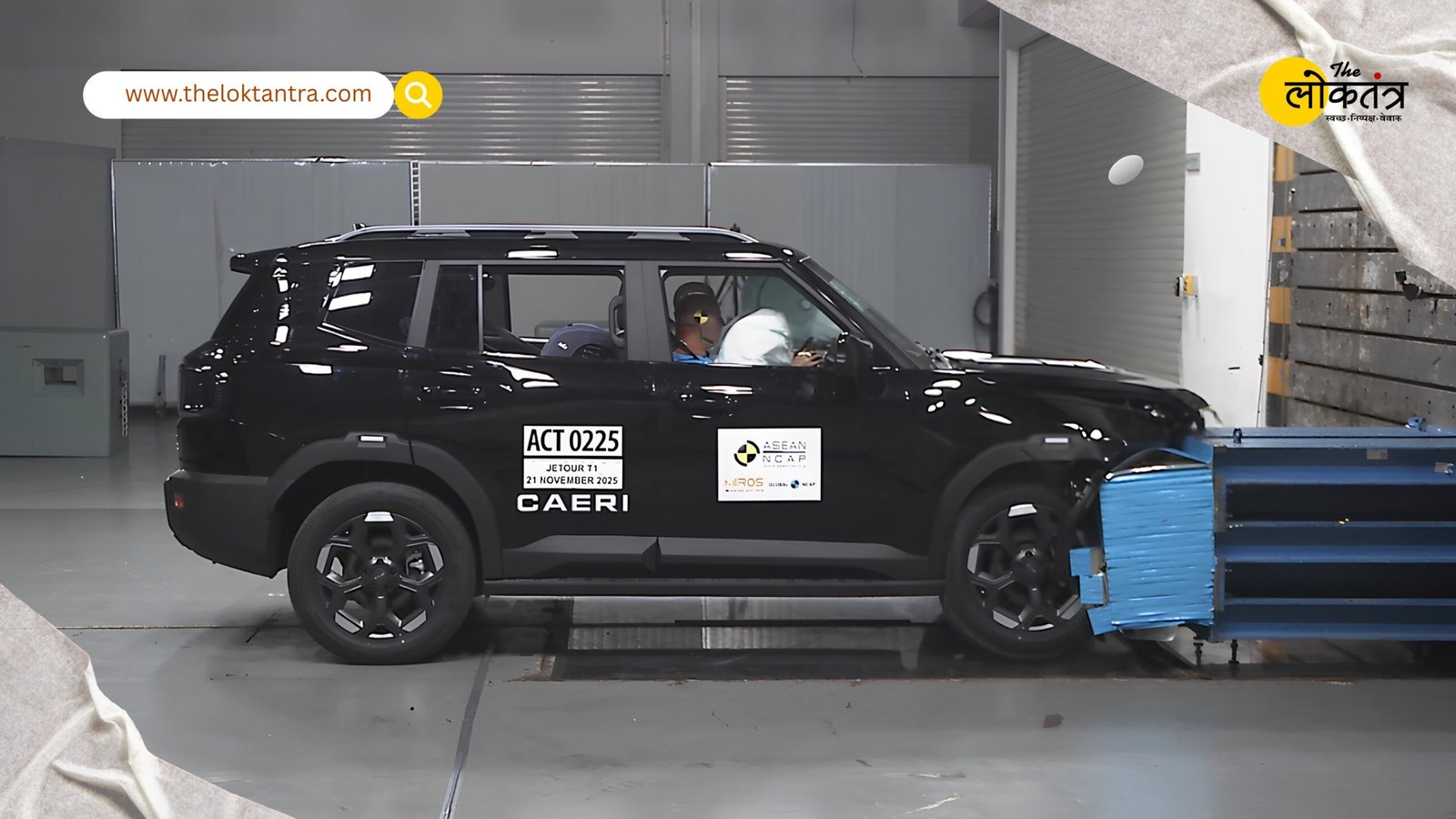 Jetour T2 SUV Crash Test: 5-Star Rating in ASEAN NCAP—Strong Safety Signals Ahead of India Launch