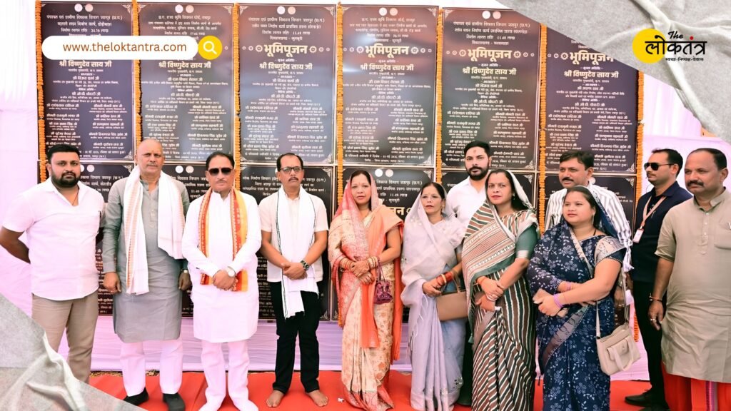 Jashpur: Chief Minister Vishnu Deo Sai gifts development works worth over ₹16 crore in Kunkuri.