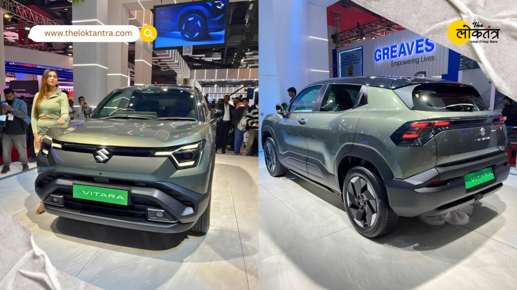 Maruti eVITARA: Base Model Arrives at Dealerships; Electric SUV with 543 km Range Creates a Buzz