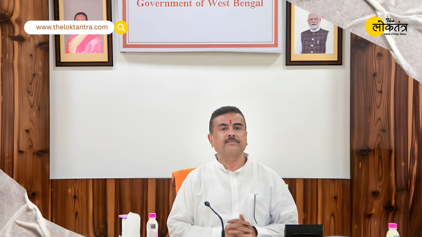 Suvendu Adhikari takes a tough stance on stone-pelting in Bengal; says, "Attacks on the police and anarchy will not be tolerated at all."