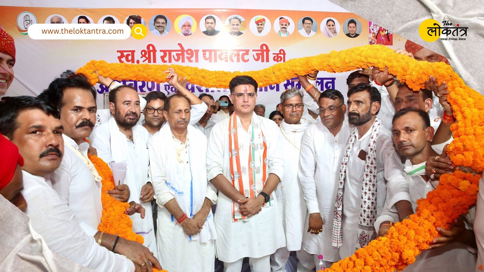 Sachin Pilot said in Hindaun, 'There may be ideological differences, but not personal differences'; BJP government also targeted