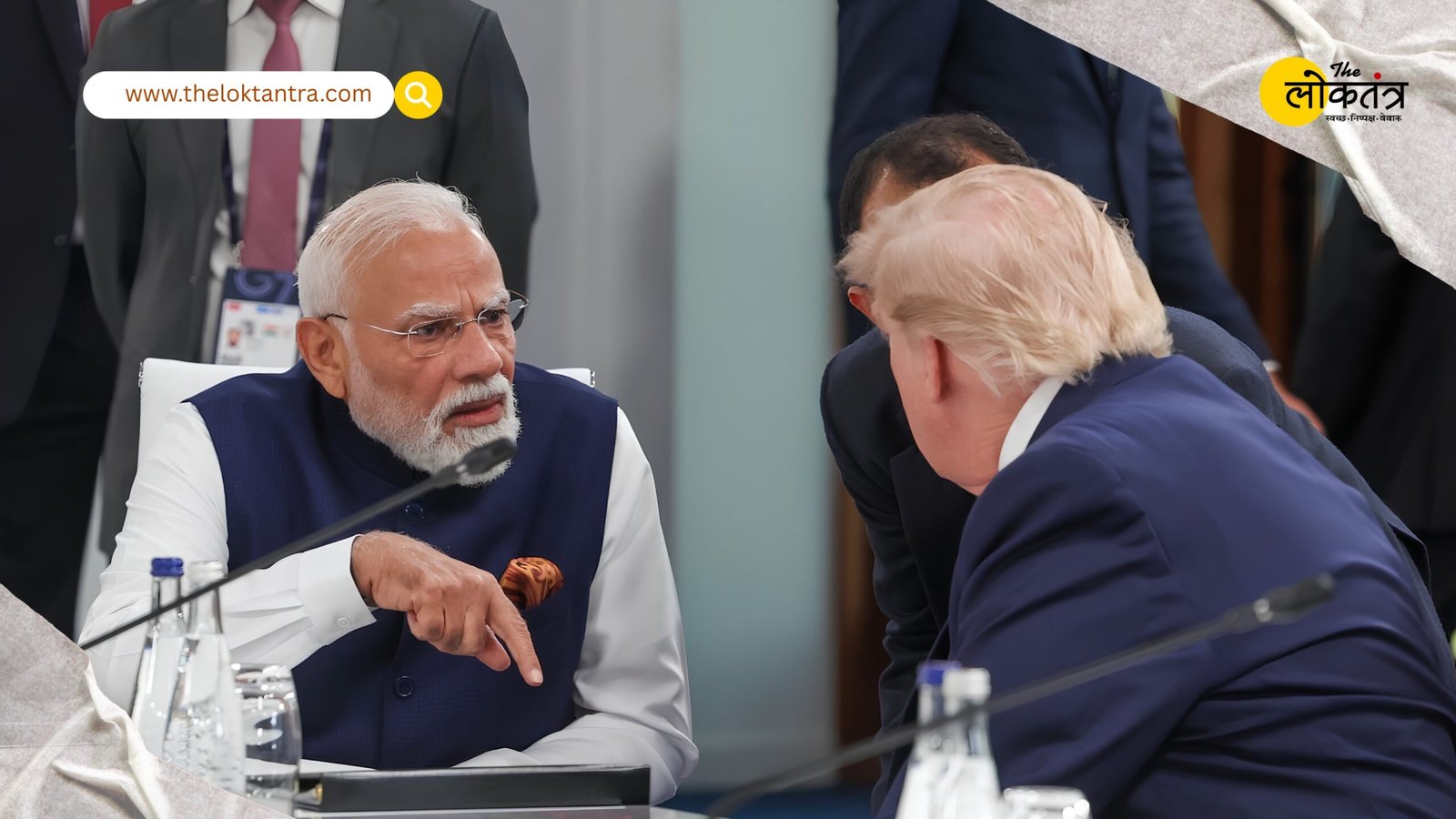 Modi and Trump came face to face after 16 months, met at the G7 summit; Will keep an eye on trade, defense and global crises