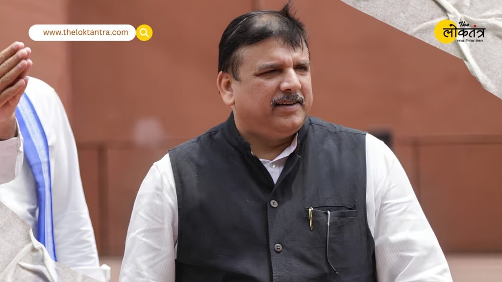 Sanjay Singh launches a scathing attack on the BJP, says opposition parties are being broken using the ED and CBI.