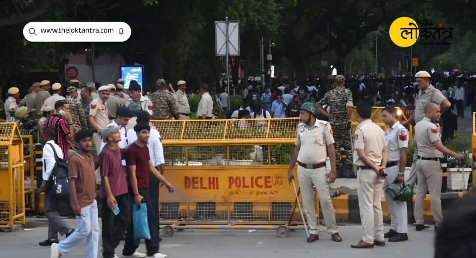 CJP Protest: Delhi Police claims identification of 215 wanted criminals during the Jantar Mantar protest; major action using FRS cameras.