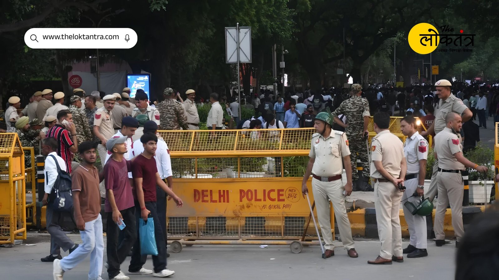 CJP Protest: Delhi Police claims identification of 215 wanted criminals during the Jantar Mantar protest; major action using FRS cameras.