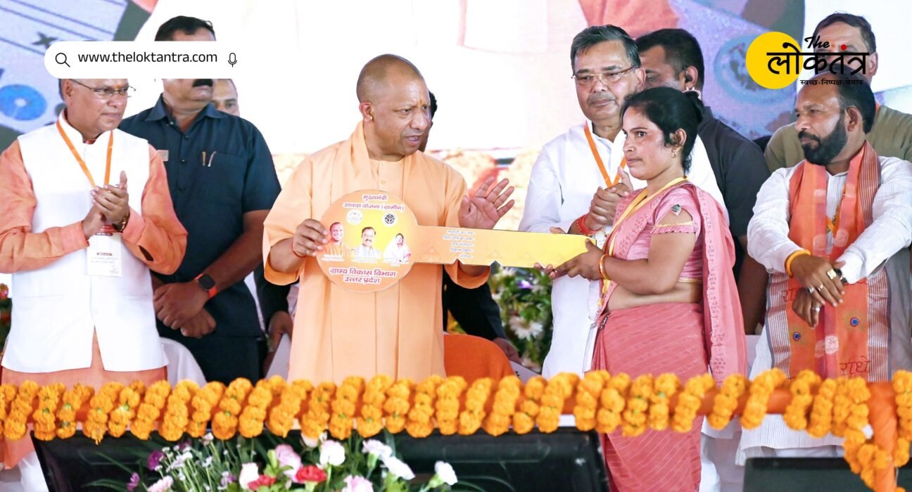 Yogi Adityanath in Mainpuri: CM Yogi attacked SP on Mainpuri tour, said - double engine government changed identity