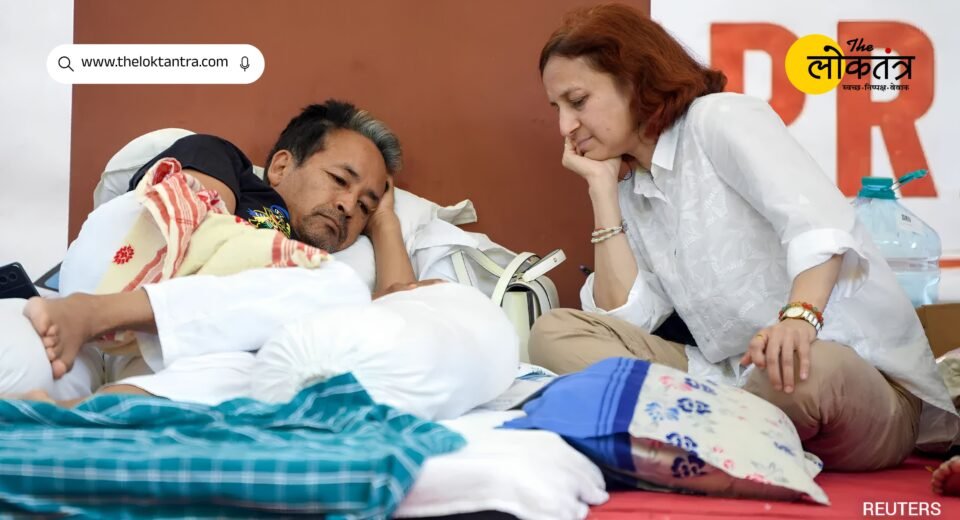 Sonam Wangchuk's Fast: Wife sets condition for ending the hunger strike; seeks assurance of a parliamentary discussion on accountability in education.
