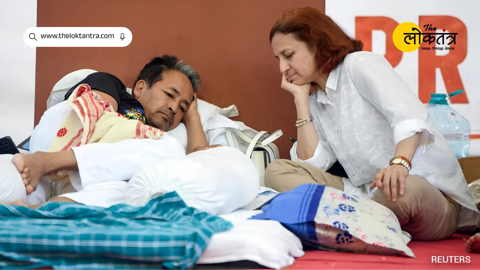 Sonam Wangchuk's Fast: Wife sets condition for ending the hunger strike; seeks assurance of a parliamentary discussion on accountability in education.
