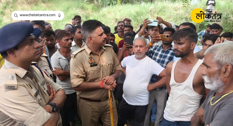 Chitrakoot News: Contractual lineman found hanging from a tree; family alleges murder; controversy escalates due to viral audio.
