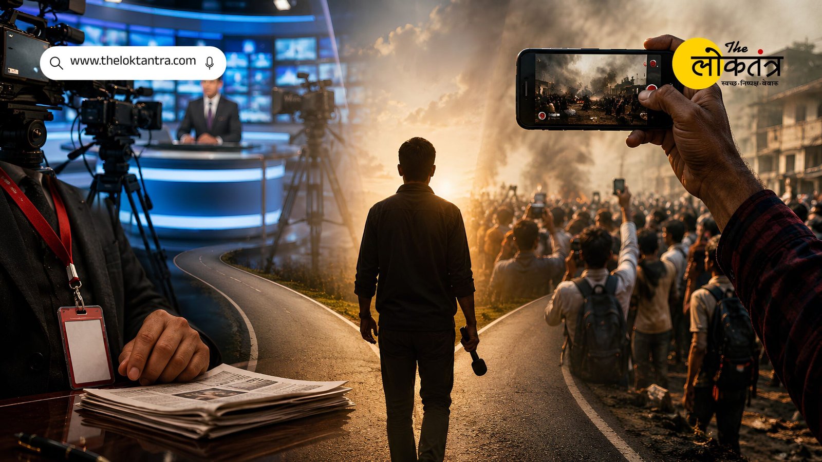 The identity of a journalist should be defined not by the 'media medium,' but by their 'moral commitment' to society.