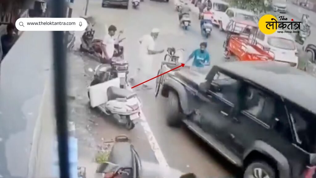 Criminal fleeing from police in Ludhiana runs over cart puller with Thar; horrifying incident captured on CCTV.