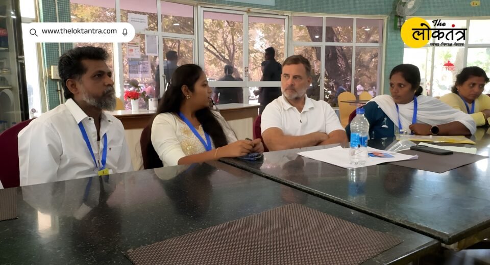 Rahul Gandhi met families affected by the NEET issue; said the government, not the students, should apologize.
