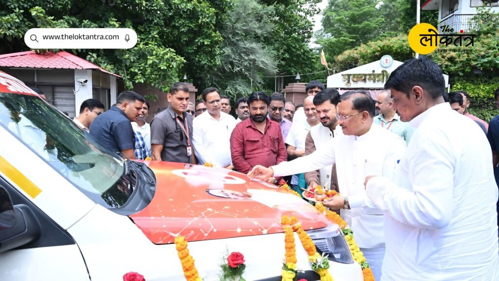 Dharsinwa receives the gift of a free ambulance; CM Vishnu Deo Sai says timely treatment saves precious lives.