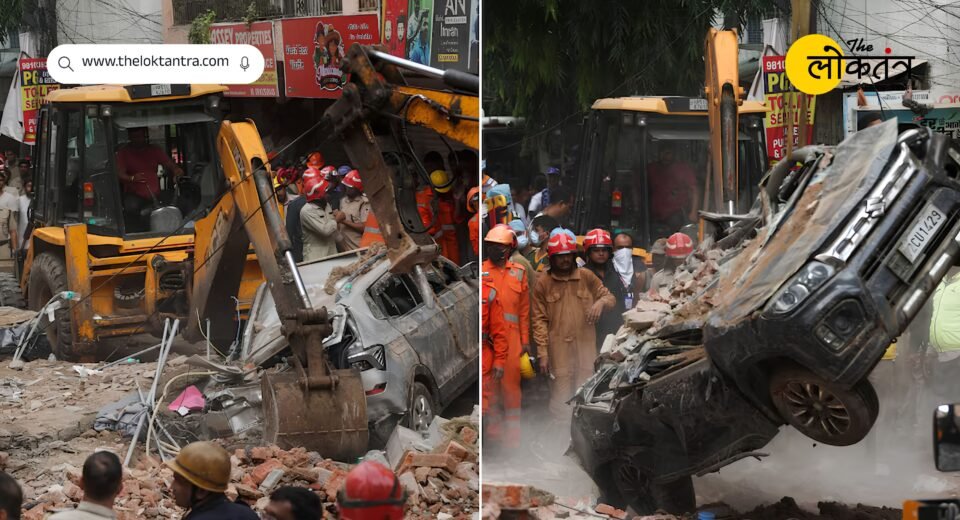 PIB fact checked Abhijeet Deepke's claim on Satya Niketan building accident, know what is the whole matter