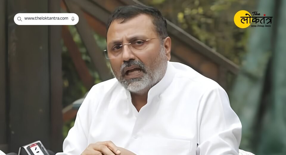 Politics intensifies over the Satya Niketan building collapse; Nishikant Dubey targets the opposition—'An attempt to gain publicity by attacking Modi.'