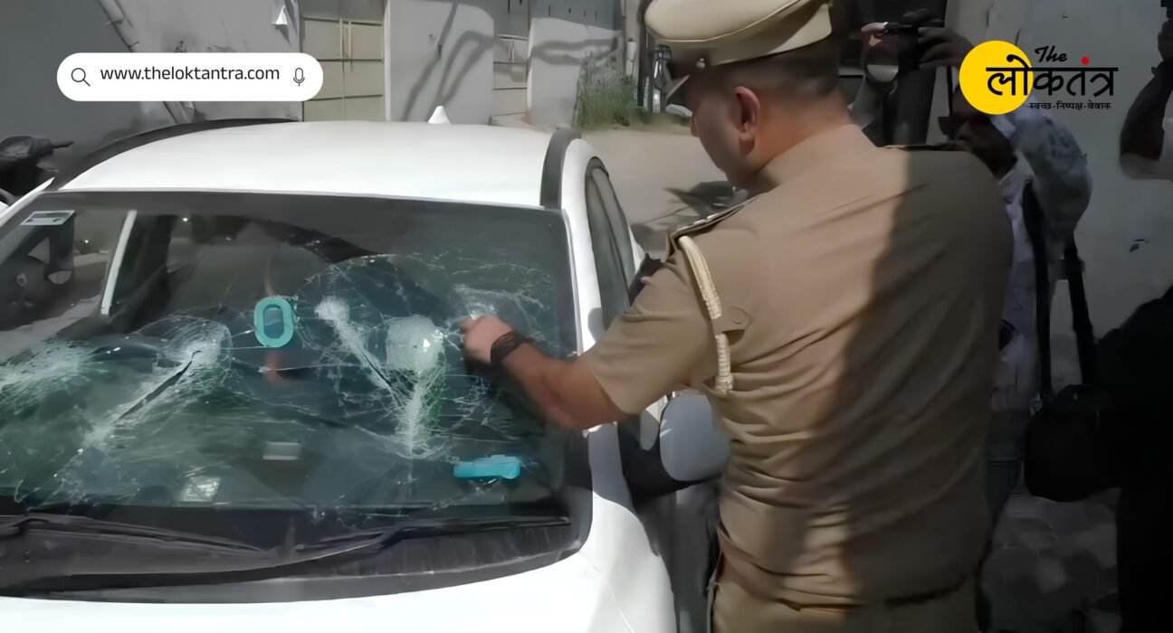 Commotion late at night in Ludhiana's Chhawani Mohalla; car windows smashed; CCTV footage of a youth carrying a gun has surfaced.