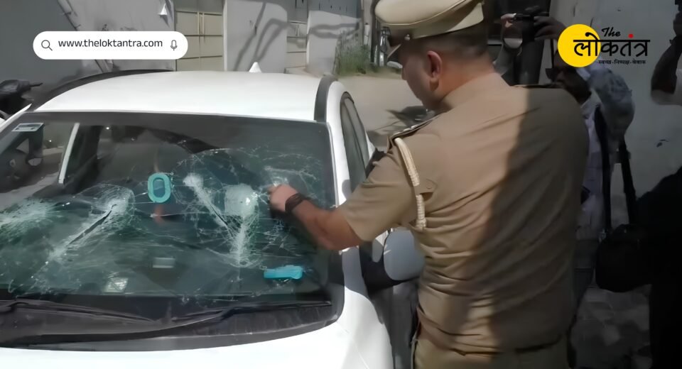 Commotion late at night in Ludhiana's Chhawani Mohalla; car windows smashed; CCTV footage of a youth carrying a gun has surfaced.