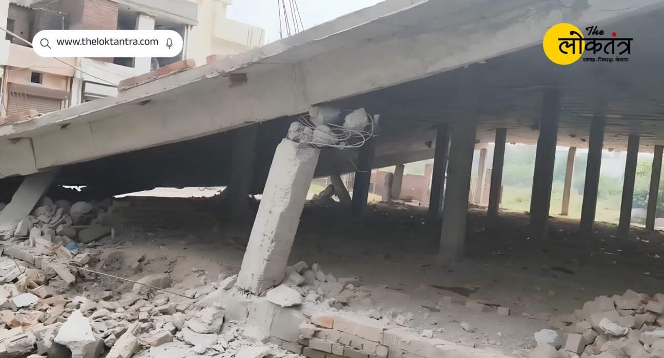 Allegation of attempted encroachment on ancestral land in Ludhiana; Municipal Corporation halts construction work.