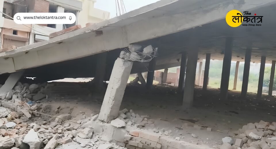 Allegation of attempted encroachment on ancestral land in Ludhiana; Municipal Corporation halts construction work.